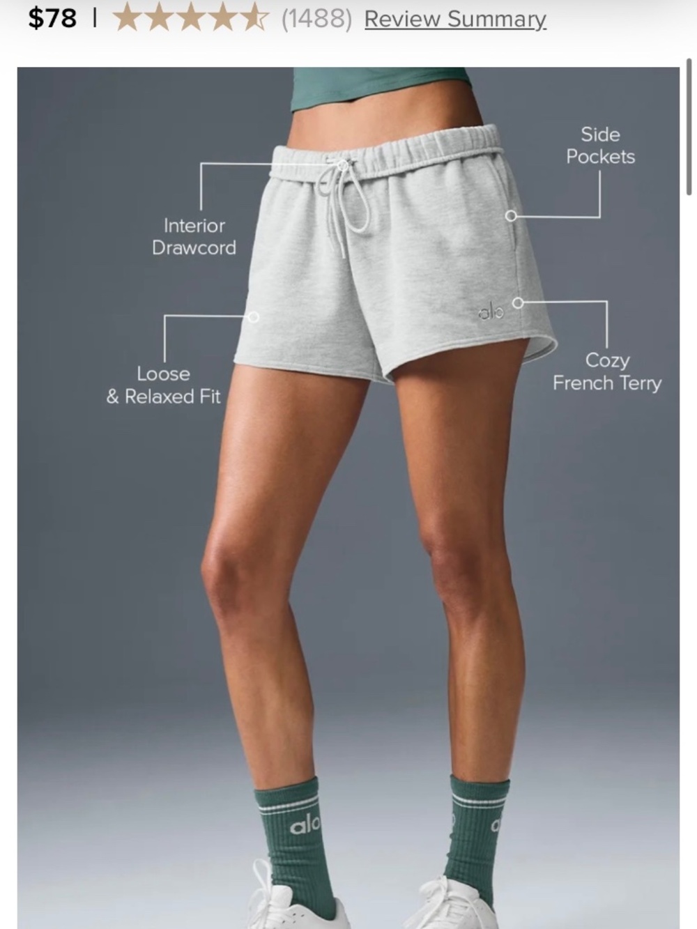 Alo Yoga Accolade shorts